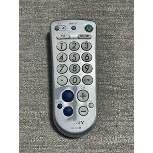 Sony RM-EZ4 Silver Big Button Universal TV/Cable Remote Control WORKS